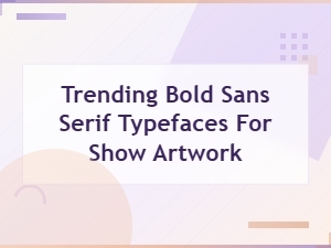 Trending Bold Sans Serif Fonts for Podcast Artwork